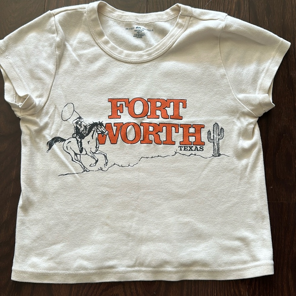 COPY - Brandy Melville Fort Worth Texas baby tee